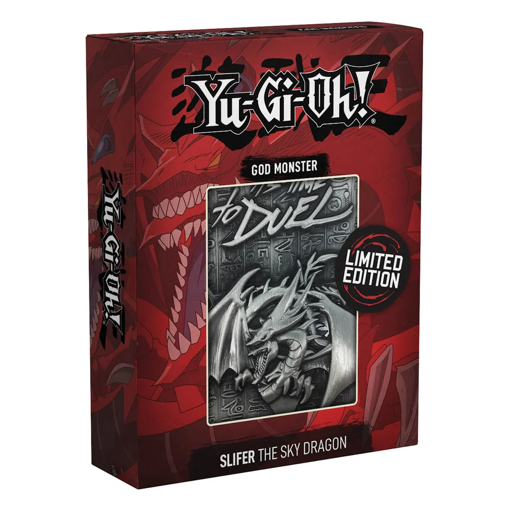Yu-Gi-Oh ! Carte de Dieu - Slifer le dragon du ciel en Édition Limitée Image 1