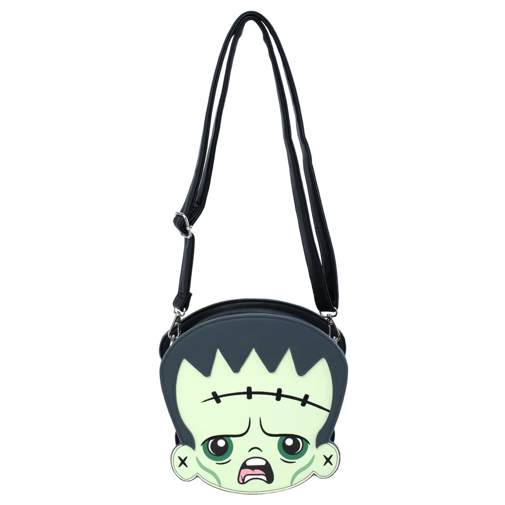 Sac à bandoulière Frankie et Bride 2 côtés Loungefly Universal Monsters Image 1