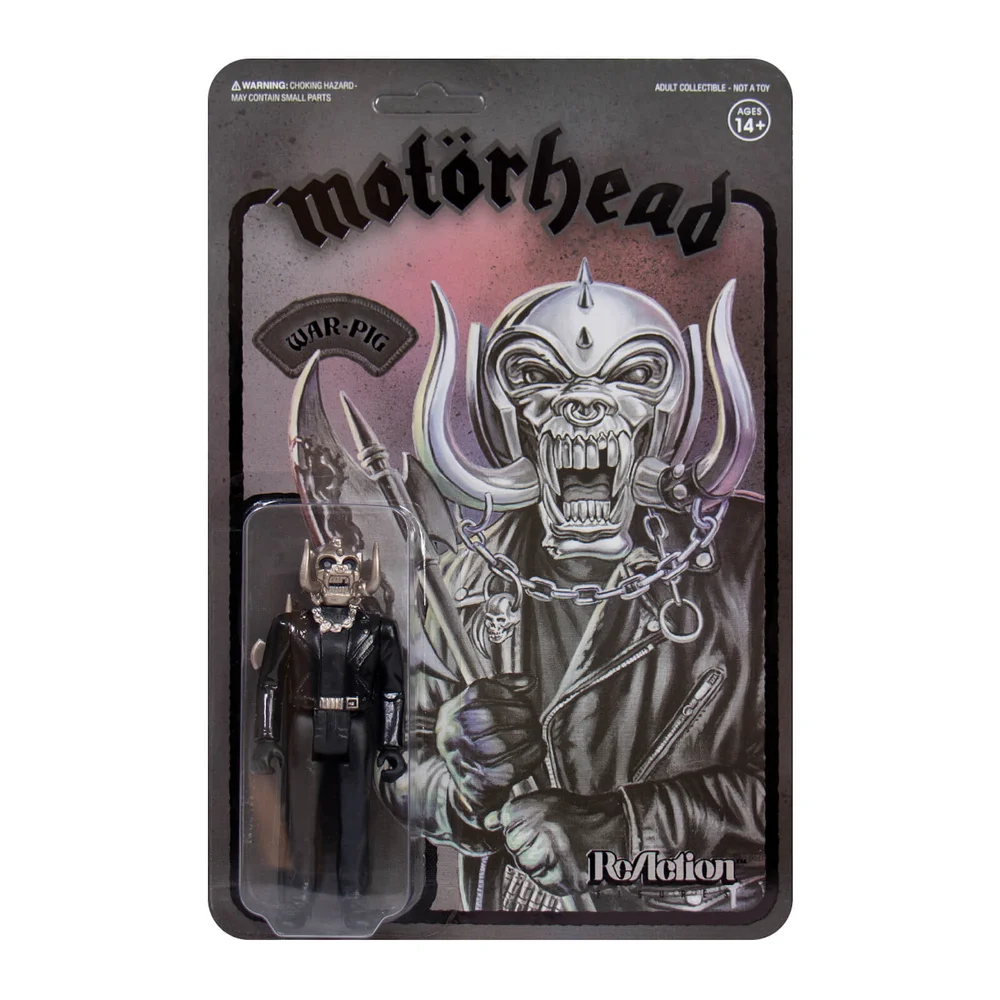 Super7 Motorhead Figurine articulée Warpig (Black Series) Image 1