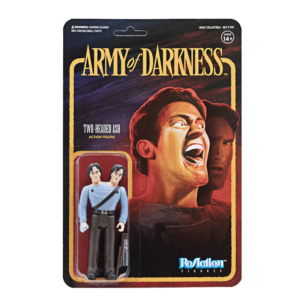 Super7 Armée des Ténèbres Figurine articulée Two-Headed Ash Image 1
