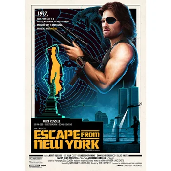 John Carpenter's - Escape From New York Lithographie par Matt Ferguson
