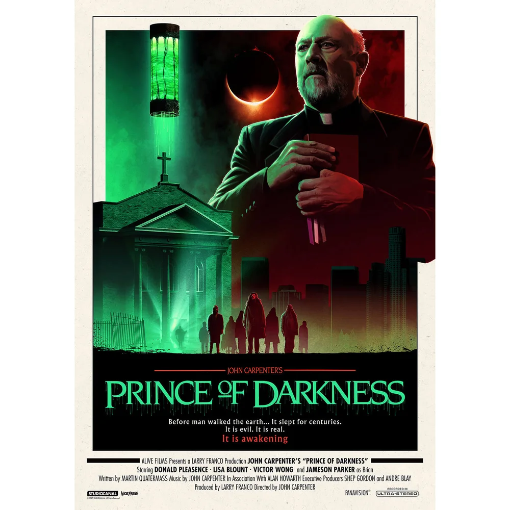John Carpenter's - Prince des Ténèbres Lithographie par Matt Ferguson Image 1