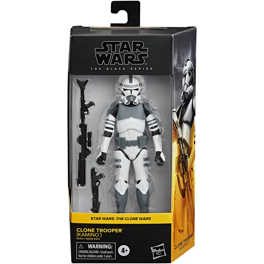 Star Wars The Black Series, figurine de collection de soldat clone (Kamino) Image 1