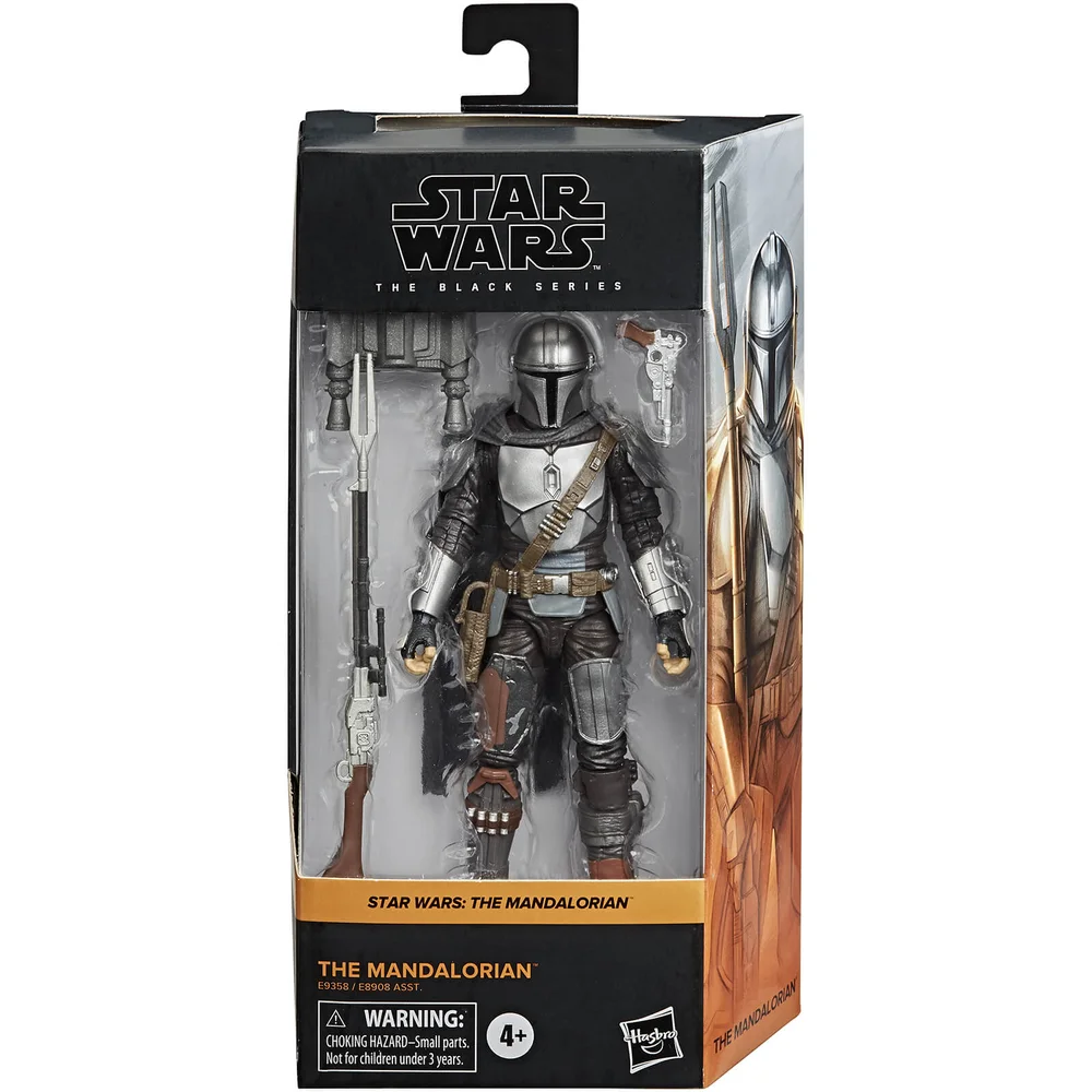Hasbro Star Wars Série Noire Figurine articulée Le Mandalorien à l'échelle 15 cm Image 1