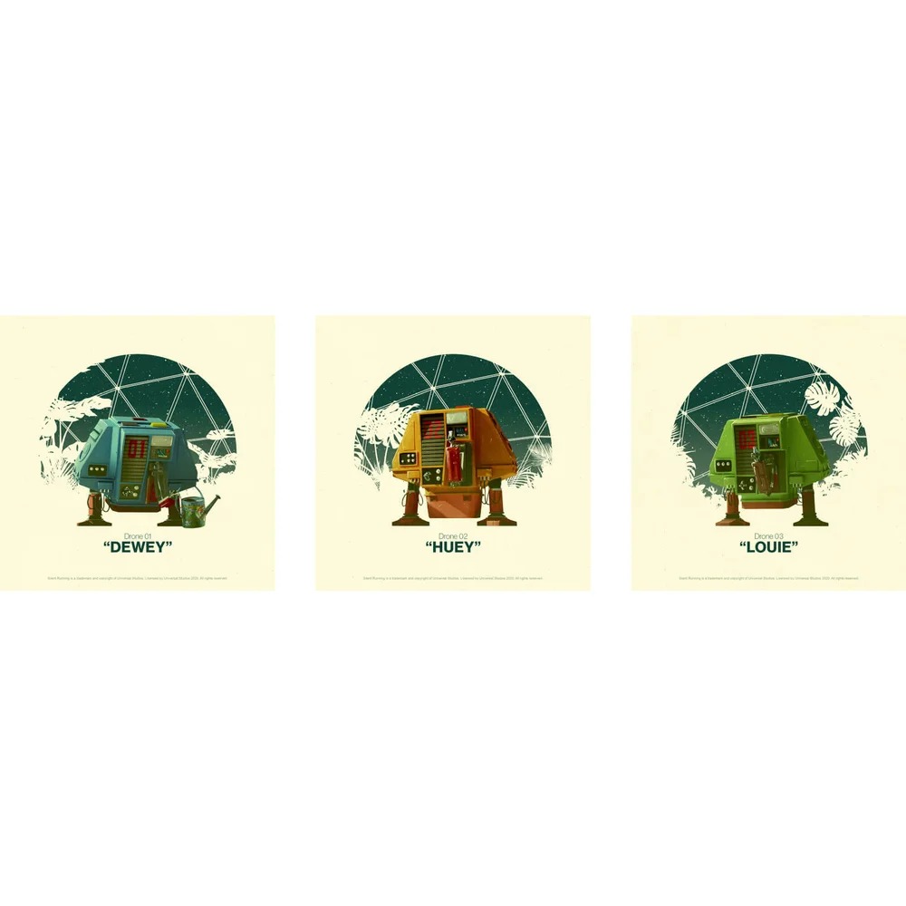 Posters Silent Running de Matt Ferguson (Lot de 3) Image 1