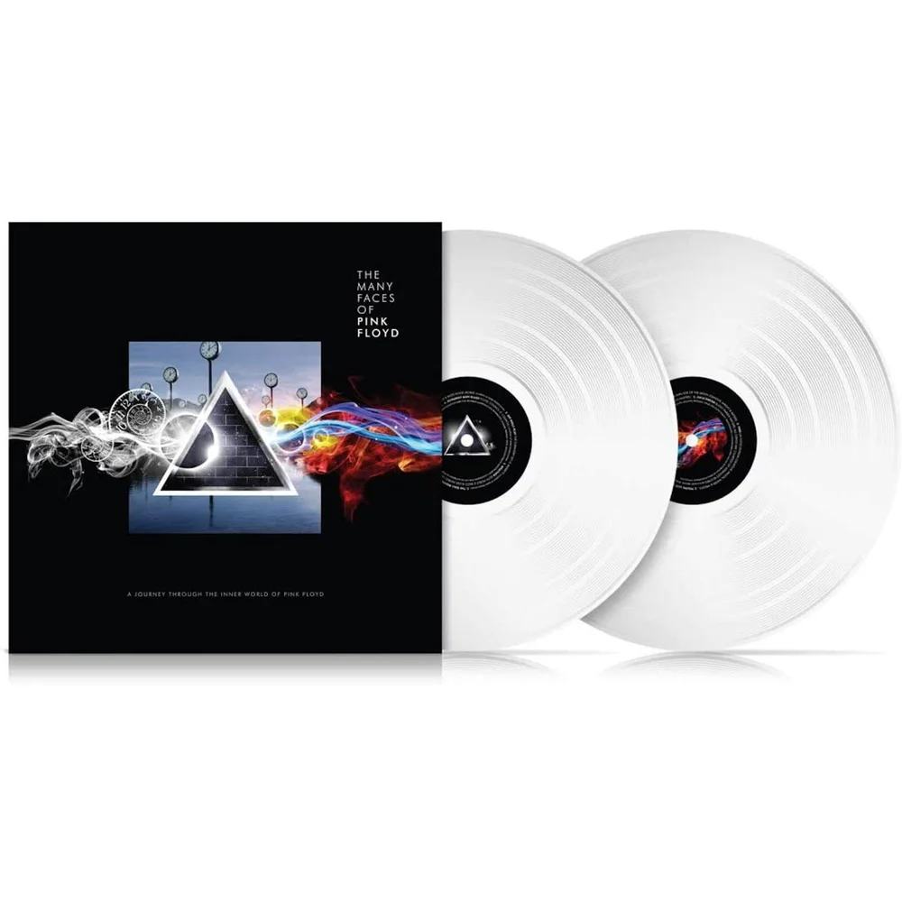 The Many Faces of Pink Floyd - Limited Edition White Double LP Image 1