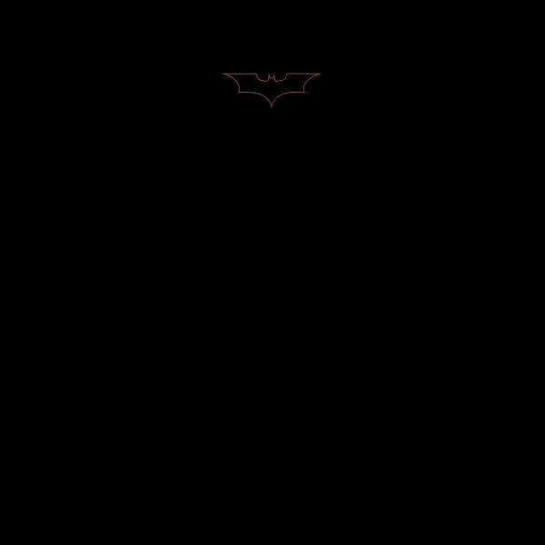 T-Shirt Batman Begins Homme - Noir