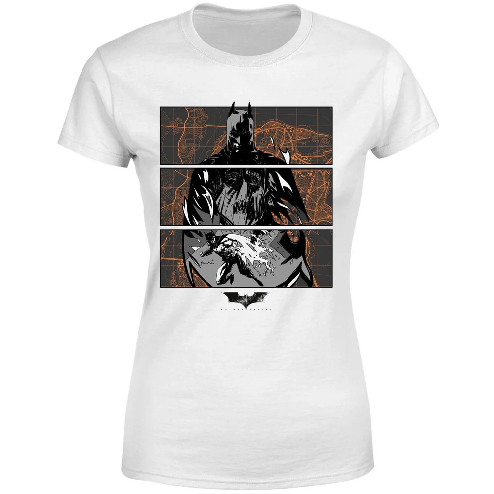 T-Shirt Batman Begins Gotham City Defender Femme - Blanc - XS Image 1