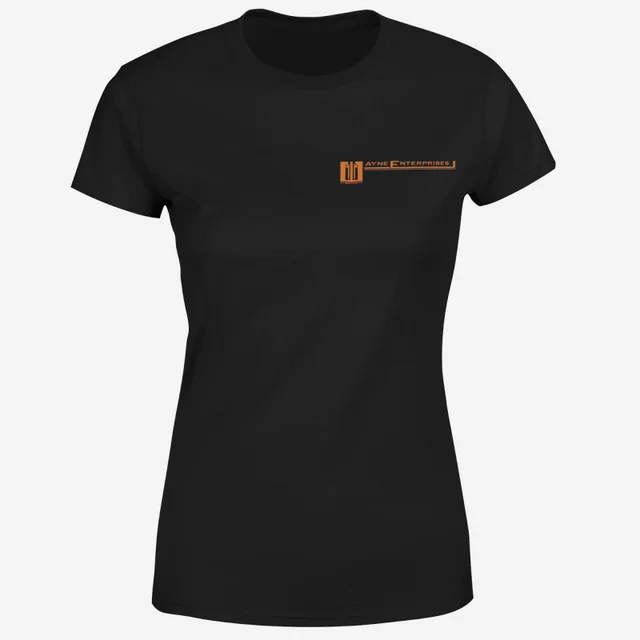 T-Shirt Batman Begins Wayne Enterprises Femme - Noir