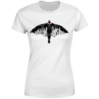 T-Shirt Batman Begins The City Belongs To Me Femme - Blanc