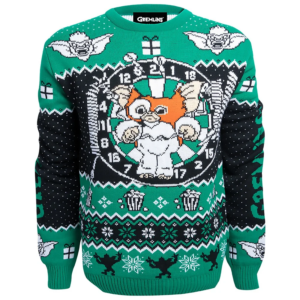 Pull de Noël Gremlins Brodé - XS Image 1