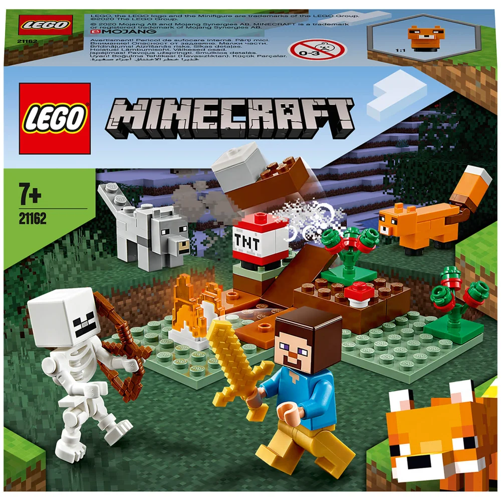 LEGO Minecraft : Ensemble de Jeux de construction Aventures dans la taïga (21162) Image 1
