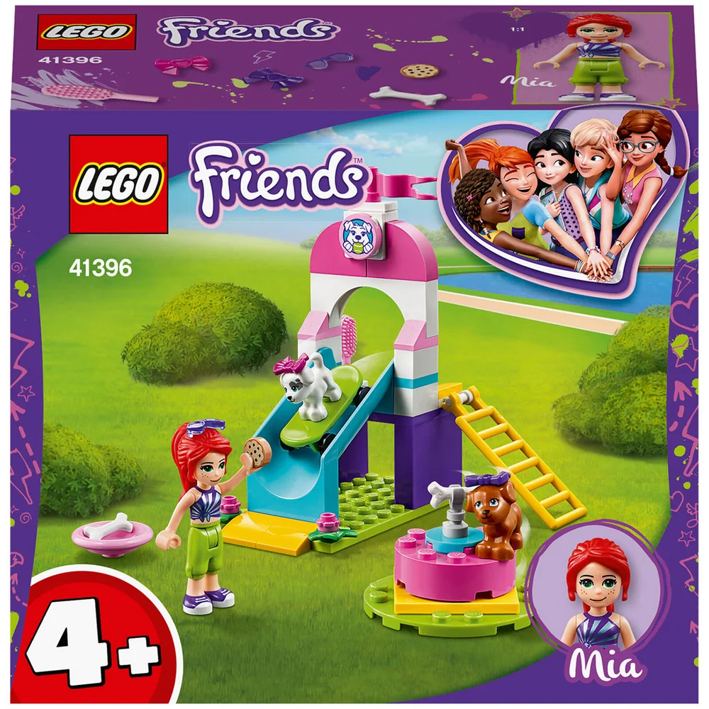 LEGO Friends : Ensemble de Jeux de construction L'aire de jeux des bébés chiens avec Mia (41396) Image 1