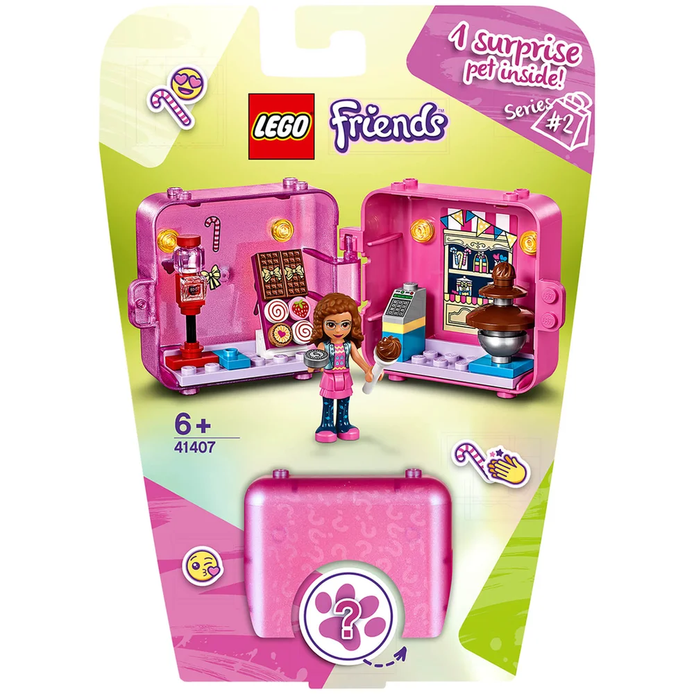 LEGO Friends : Ensemble de Jeux de construction Le cube de jeu shopping d'Olivia (41407) Image 1