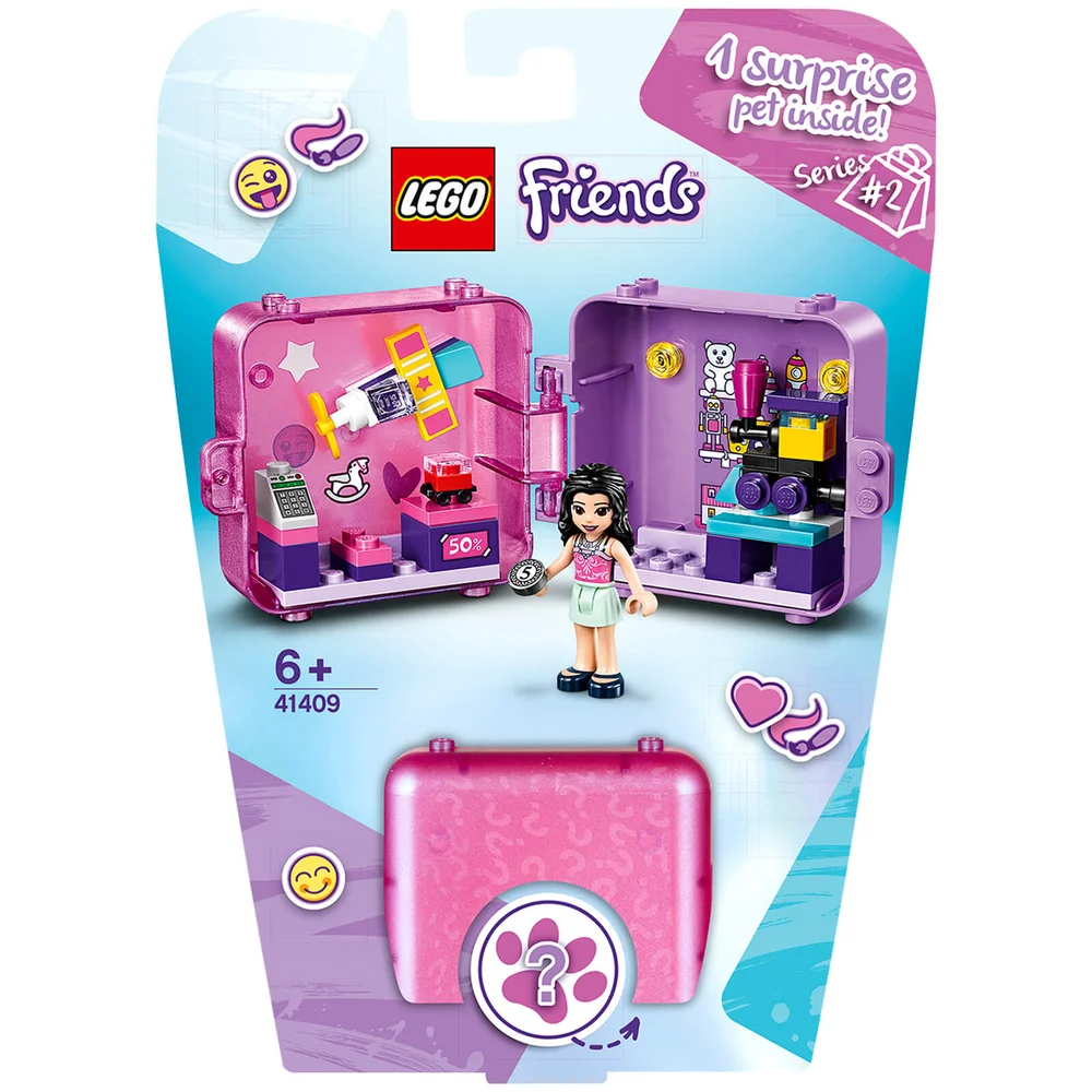 LEGO Friends : Ensemble de Jeux de construction Le cube de jeu shopping d'Emma (41409) Image 1
