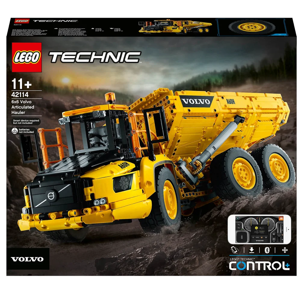 LEGO Technic : Le tombereau articulé Volvo 6x6 (42114) Image 1