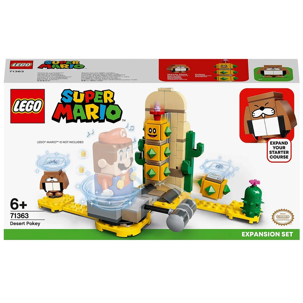 LEGO Super Mario Ensemble de Jeux de construction Ensemble d'Extension Désert de Pokey (71363) Image 1