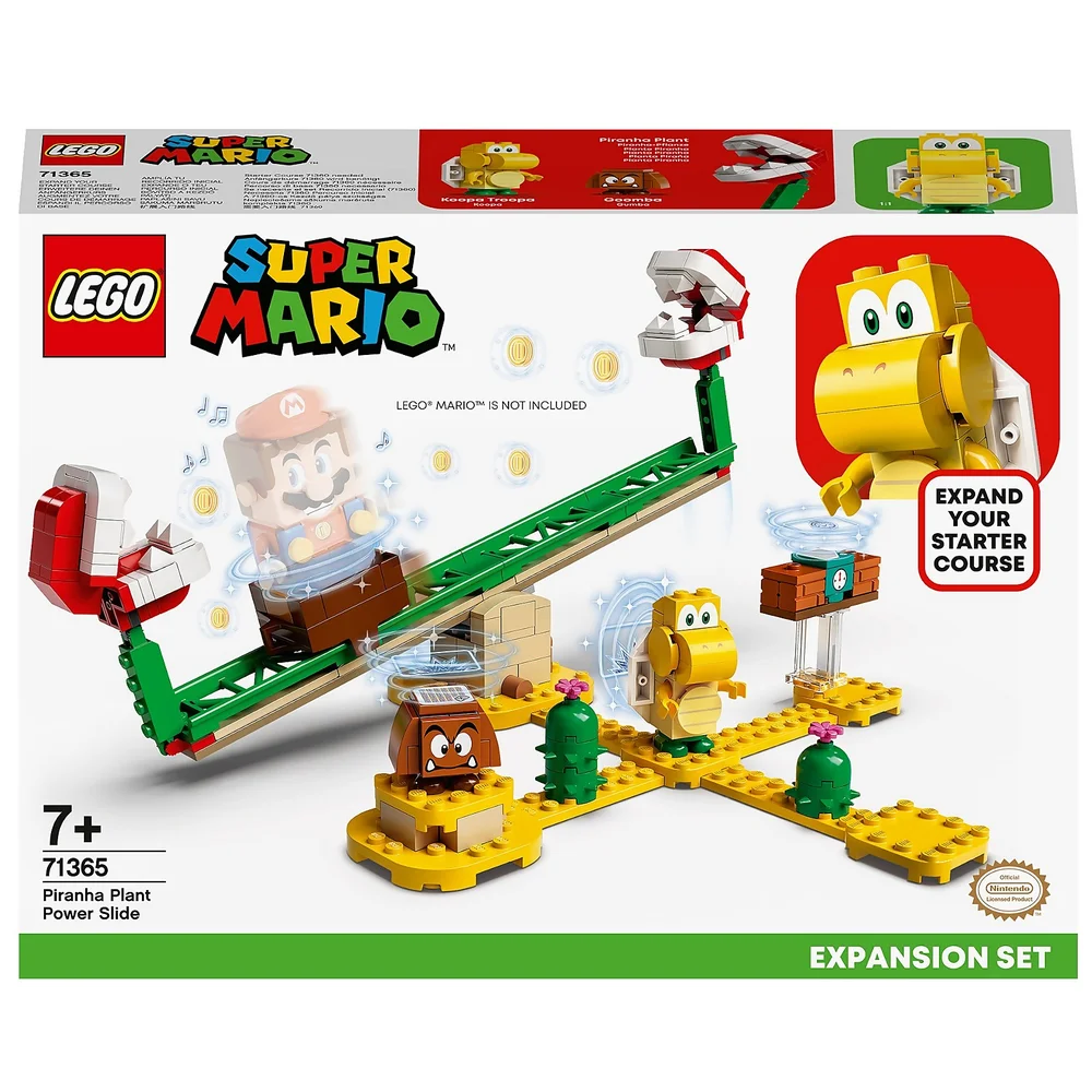 LEGO Super Mario 71365 Ensemble d'extension La balance de la Plante Piranha Image 1
