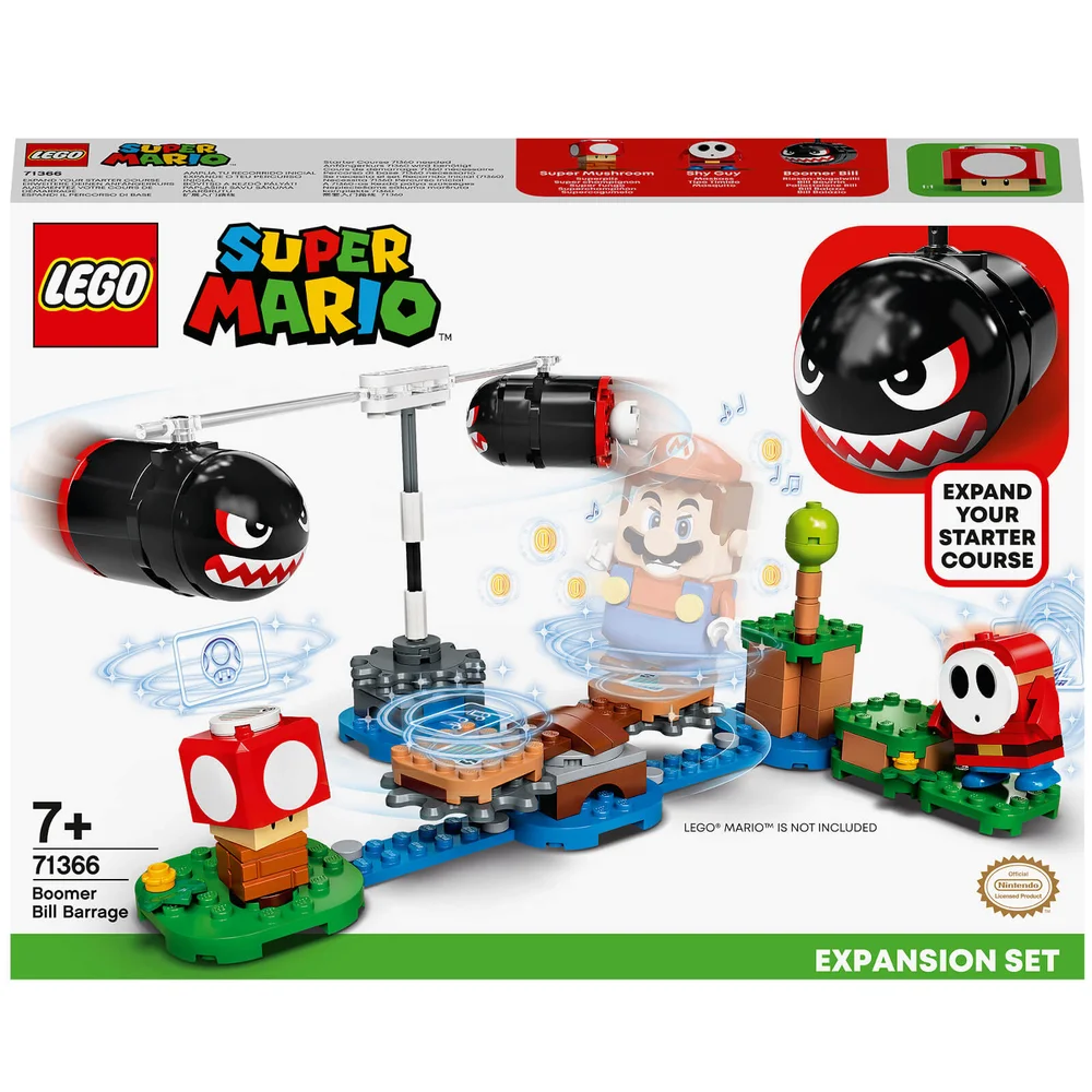 LEGO Super Mario Ensemble de Jeux de construction Ensemble d'Extension Barrage de Bill Bourrins (71366) Image 1