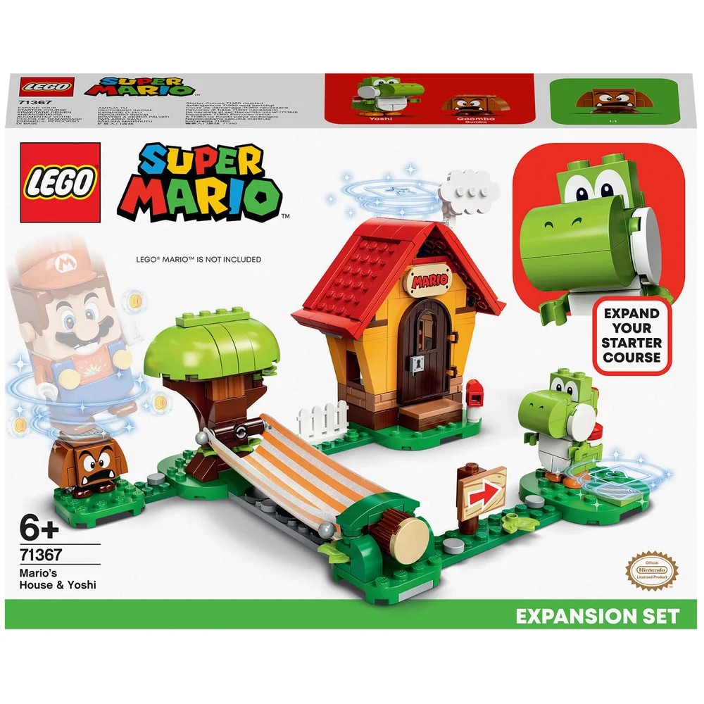 LEGO® Super Mario™: Ensemble d'Extension La maison de Mario et Yoshi (71367) Image 1