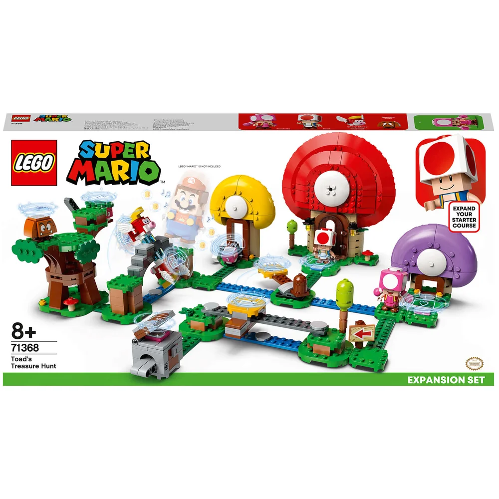 LEGO Super Mario 71368 Ensemble d'extension La chasse au trésor de Toad Image 1