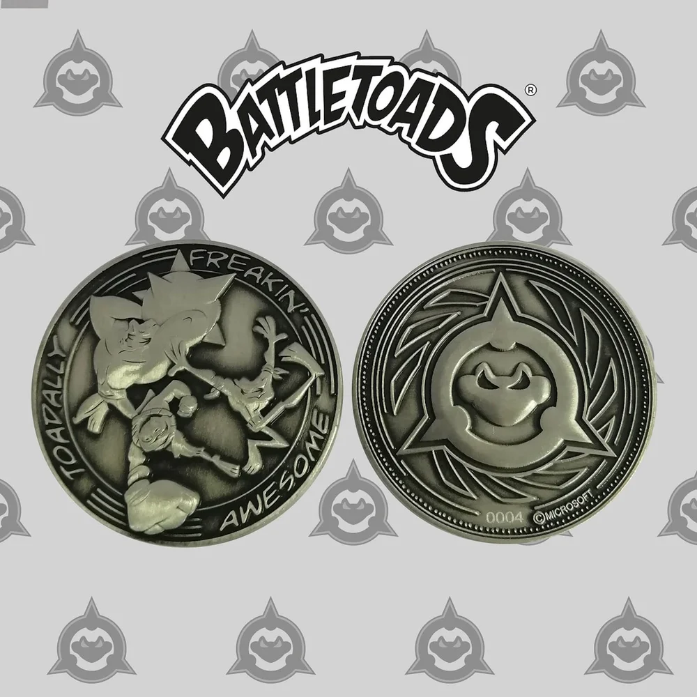 Pièce de monnaie de collection Battletoads Édition Limitée Image 1