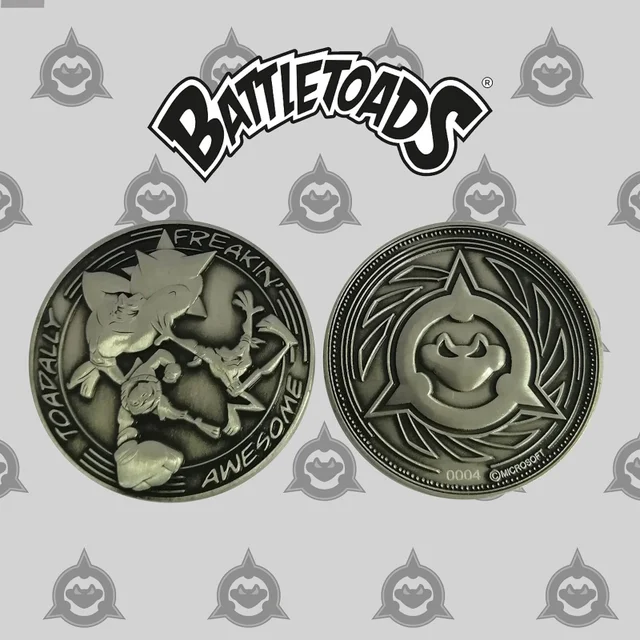 Pièce de monnaie de collection Battletoads Édition Limitée
