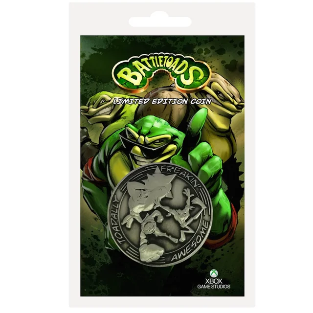 Pièce de monnaie de collection Battletoads Édition Limitée