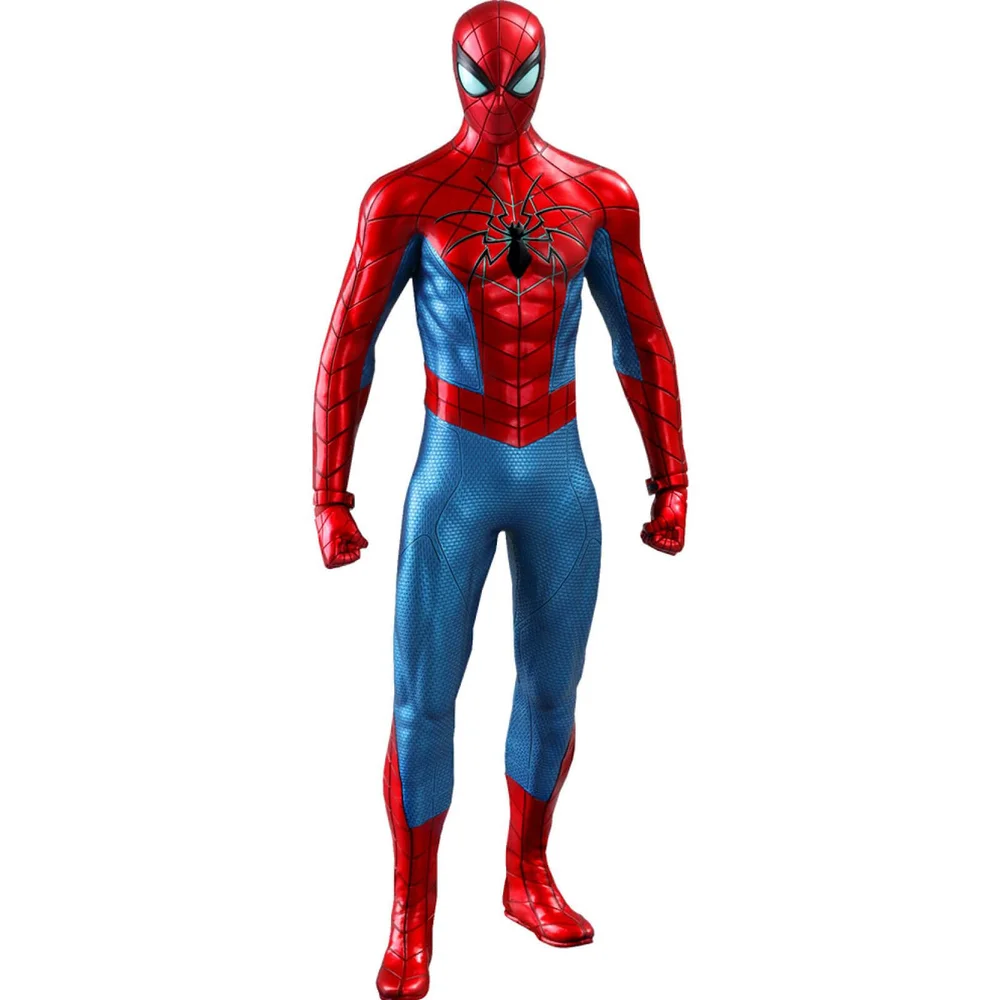 Hot Toys Marvel's Spider-Man Chef-d'œuvre du jeu vidéo Figurine articulée à l'échelle 1/6 Spider-Man (Spider Armor MK IV Suit) Image 1