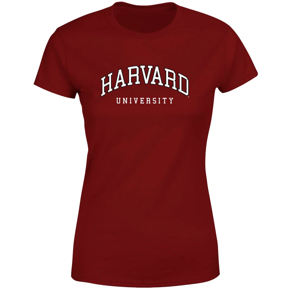 Harvard Burgundy Tee Women's T-Shirt - Burgundy - S Image 1