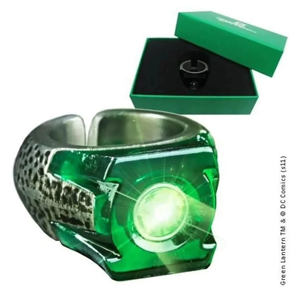 DC Comics Green Lantern Light-Up Ring Image 1