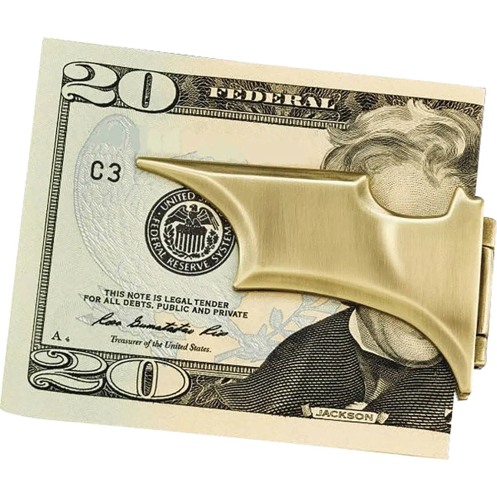DC Comics Batarang Folding Money Clip (Bronze) Image 1