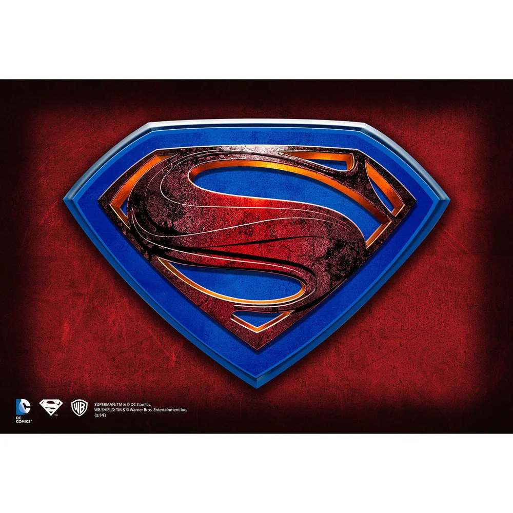 Plaque murale DC Comics Superman Man of Steel Image 1