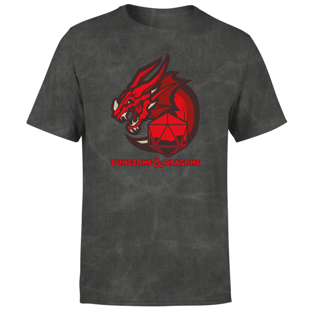 Dungeons & Dragons Esports D&D T-Shirt - Black Acid Wash - S Image 1