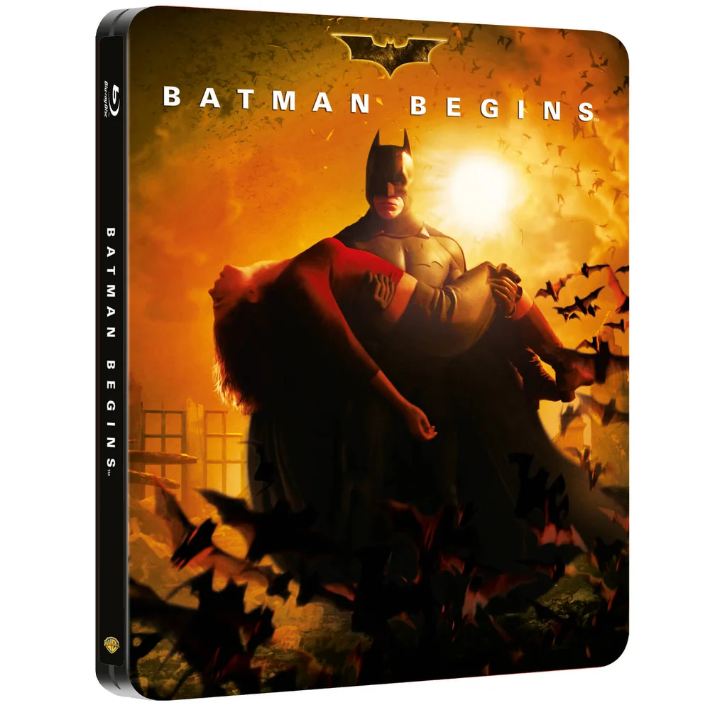 Exclusivité Zavvi - Steelbook Batman Begins - Blu-ray 2 Disques Image 1