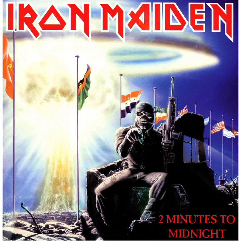 Iron Maiden - 2 Minutes To Midnight Single 18 cm Image 1