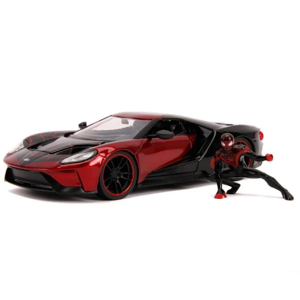 Jada Diecast échelle 1/24 2017 Ford GT avec Figurine Miles Morales Image 1