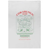 Serviettes en cotton Tortues Ninja Cowabunga - Blanc