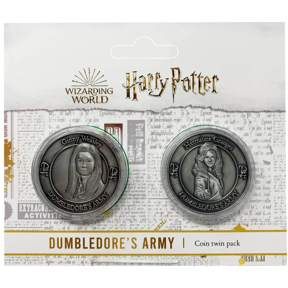 Ensemble de pièces de collection de l'armée de Dumbledore Harry Potter : Hermione et Ginny Image 1