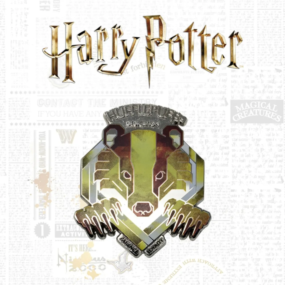 Insigne Poufsouffle Harry Potter, Édition Limitée Image 1