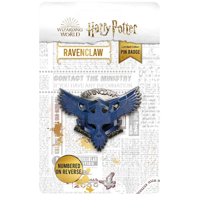 Pin's Badge Harry Potter Édition Limitée Serdaigle