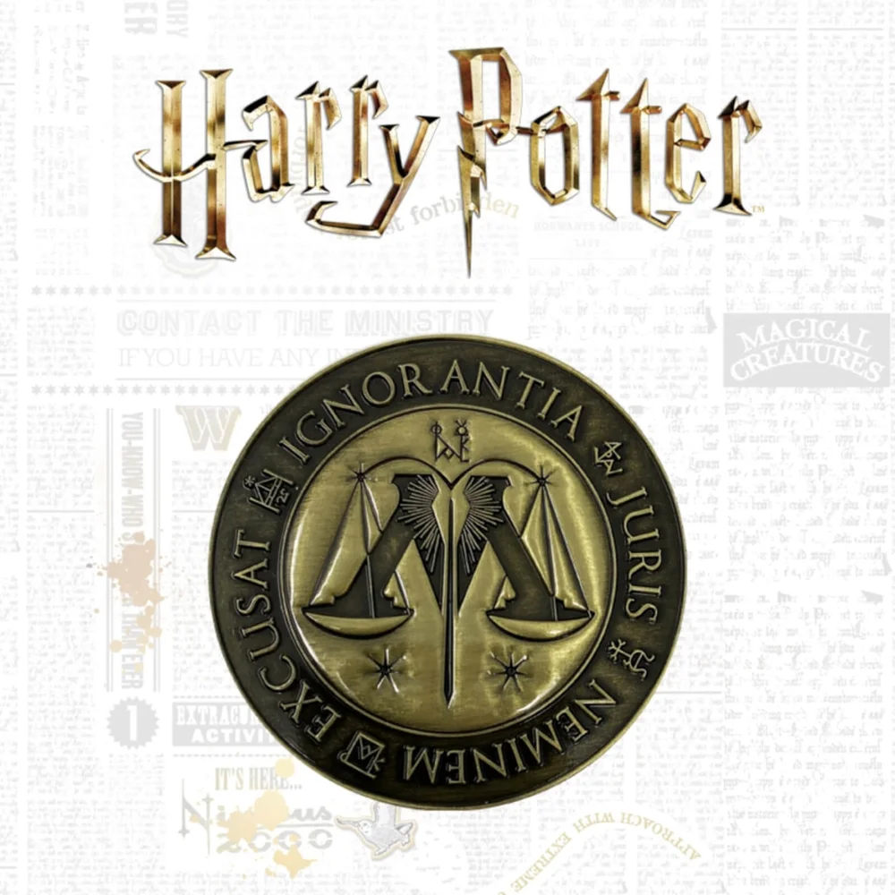 Médaillon Harry Potter Ministère de la Magie, Édition Limitée Image 1