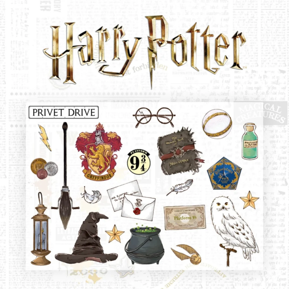 Ensemble Harry Potter Wall Decal Image 1