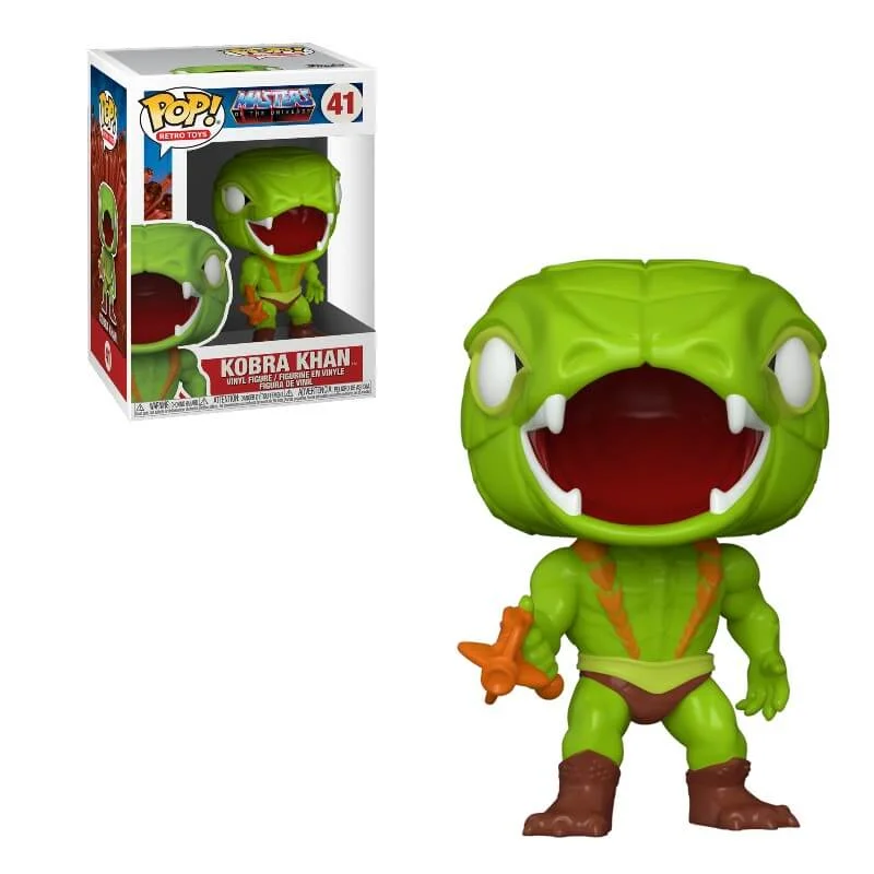 Les Maîtres de l'Univers Kobra Khan Pop ! Figurine en Vinyle Image 1
