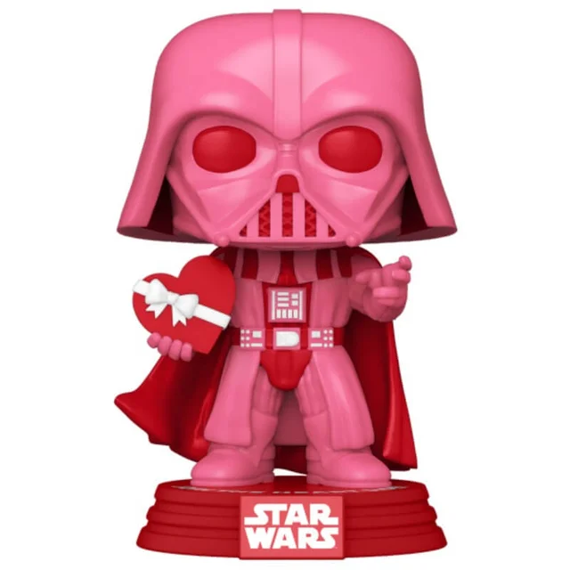 Star Wars Valentines Dark Vador avec coeur Pop ! Figurine en Vinyle