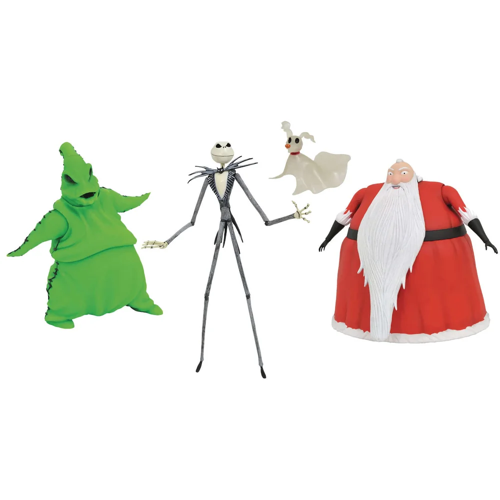 Diamond Select The Nightmare Before Christmas Figurine articulée Deluxe Lighted Coffret (Exclusivité SDCC 2020 ) Image 1