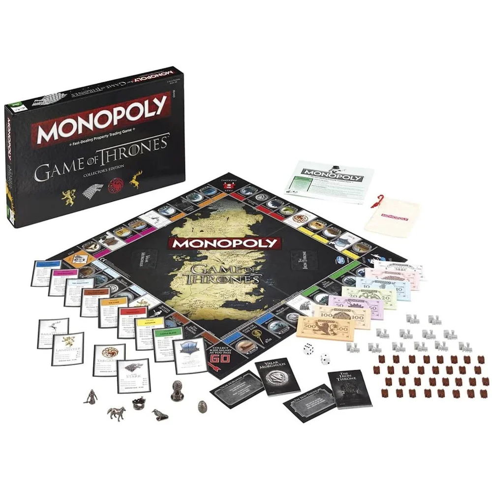 Jeu de Société Monopoly - Édition Game of Thrones Image 1
