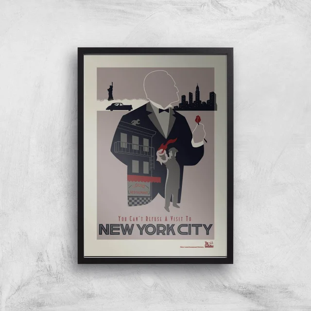 Poster Fine Art The Godfather Visit New York