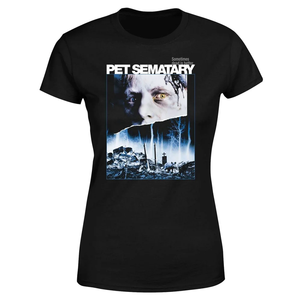 T-shirt Pet Semetary Sometimes Dead Is Better - Noir - Femme - S Image 1