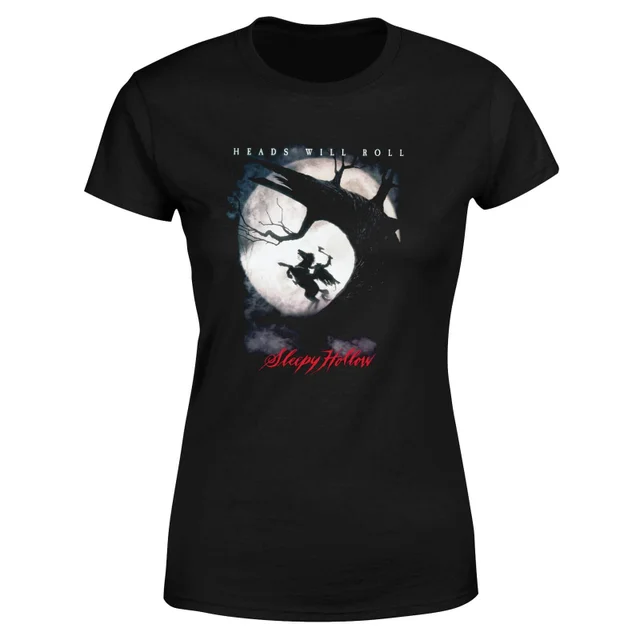 T-shirt Sleepy Hollow Heads Will Roll - Noir - Femme